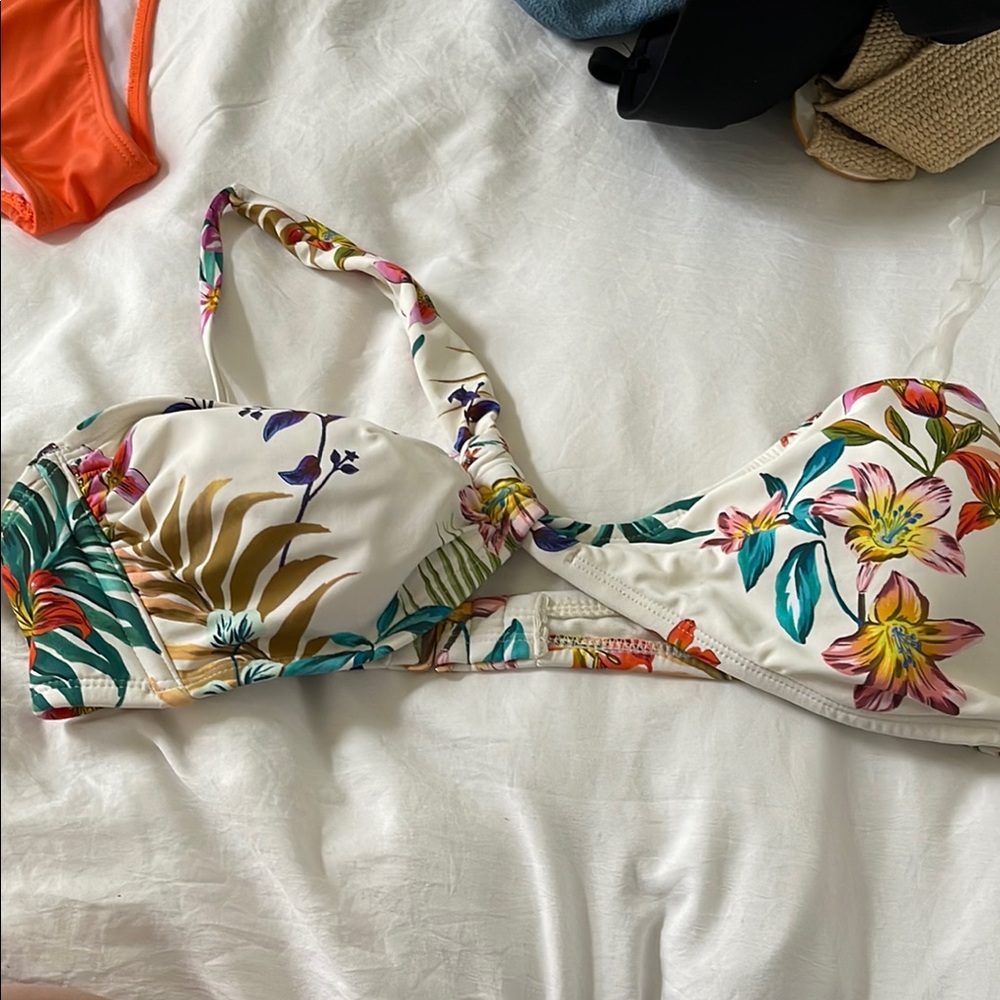 Floral Bikini Top